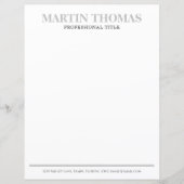 Moderne kalligrafie Eenvoudige Typografie Professi (Voorkant)