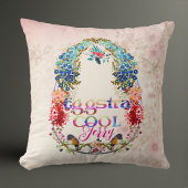 Moderne Kalligrafie Egg-stra Cool Easter Extra Sch Kussen