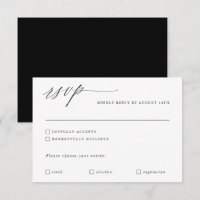 Moderne kalligrafie Elegant Wedding Romantic