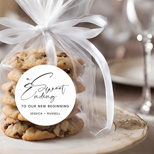 Moderne kalligrafie met als doel een weddenschap ronde sticker