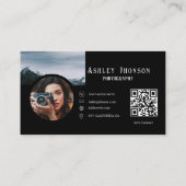 Moderne kalligrafie Professionele fotografie Visitekaartje (Achterkant)