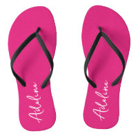 Moderne kalligrafie roze aangepaste naam
