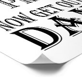 Moderne kalligrafie van de Bathroom bruiloft Poster (Hoek)