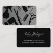 Moderne Kapsalon Visitekaartje (Voorkant / Achterkant)