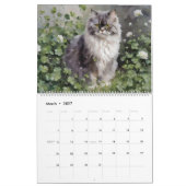 Moderne Katten in Kunst Kalender (Mar 2027)
