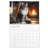 Moderne Katten in Kunst Kalender (Jan 2027)