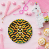 Moderne Kente patroon papieren bord (Feest)