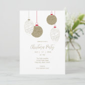 Moderne kerst voor zakelijk gebruik kaart (Staand voorkant)