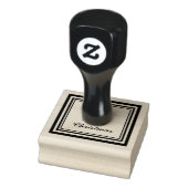 Moderne Kerstbal Kerstmis Rubberstempel (Stempel)