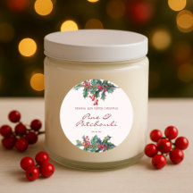 Moderne Kerstbes Kerstkaars