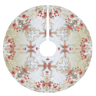 Moderne Kerstbloemen Boomkleed Kerstboom Rok