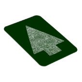 Moderne kerstboom magneet (Rechterzijde)