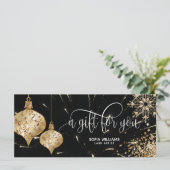 Moderne kerstboomschilfers (Staand voorkant)