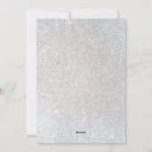 Moderne kerstfoto Collage Gray Feestdagenkaart (Achterkant)