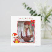 Moderne kerstfoto's en aangepaste foto's (Staand voorkant)