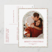 Moderne kerstKaart Feestdagenkaart (Voorkant / Achterkant)