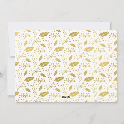 Moderne Kerstkaart met Religieus thema Hemel & Nat (Achterkant)