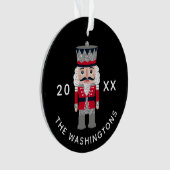 Moderne kerstkeramische versiering ornament (voorkant)