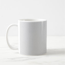 Moderne Kerstmis Grijs Patroon Cadeaupapier Koffiemok