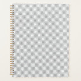 Moderne Kerstmis Grijs Patroon Cadeaupapier Planner