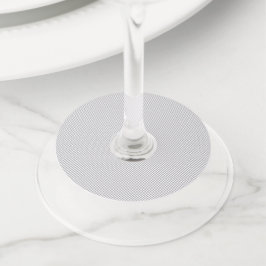 Moderne Kerstmis Grijs Patroon Cadeaupapier Wijnglaslabel