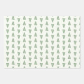 Moderne Kerstmis Inpakpapier Vel (Voorkant 2)