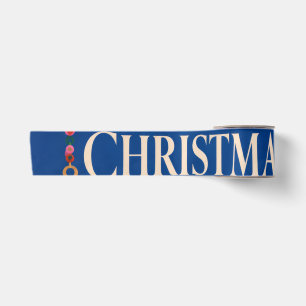 Moderne Kerstmis, Kerkelijke Kersttypografie Lint