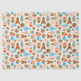 Moderne Kerstmis Tissuepapier