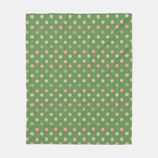 Moderne Kerststippen Fleece Deken (Voorkant)