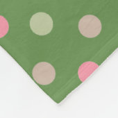 Moderne Kerststippen Fleece Deken (Hoek)