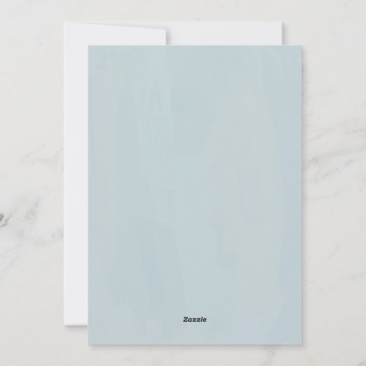 Moderne Kerststol Kerstkaart (Achterkant)