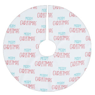 Moderne kersttekst kerstboom rok