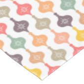 Moderne kerstversiering tafelkleed (Gekanteld)