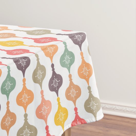 Moderne kerstversiering tafelkleed (Voorbeeld)