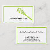 Moderne Keuken Whisky Bakkerij Visitekaartje (Voorkant / Achterkant)