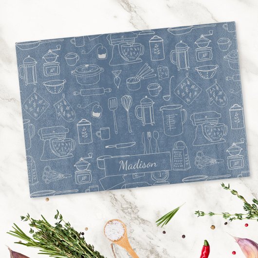 Moderne keukengerei Schattigee Doodle Snijplank