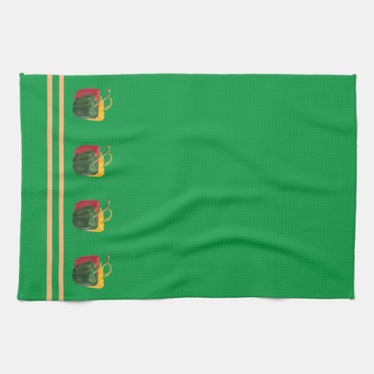 Moderne keukenhanddoeken, vers theedoek (Horizontaal)