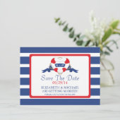 Moderne keuzeboei bespaart de datum kaart (Staand voorkant)