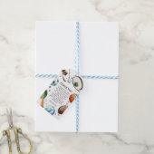 Moderne Kinder Sport Verjaardagsfeest Cadeaulabel (Met Touw)