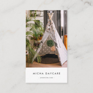 Moderne Kinderopvang Babysitter Kinderopvang Visitekaartje