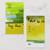 Moderne klantgerichte Visitekaartjes (Voorkant / Achterkant)