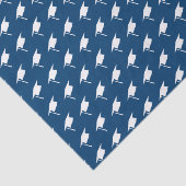 Moderne klasse van 20XX Graduation Cap Custom Colo Tissuepapier (Detail)