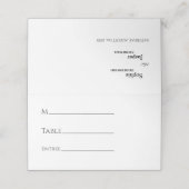 Moderne klassieke bruiloft (Buitenkant ongevouwen)