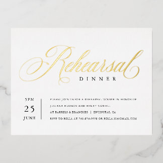 Moderne klassieke Folie repetitie diner invullen Feestdagen Briefkaart