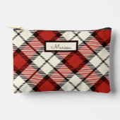 Moderne Klassieke Geruite Monogram Etui (Voorkant)