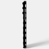 Moderne klassieke zwarte en witte vierkantjes Case-Mate iPhone case (Achterkant / Links)