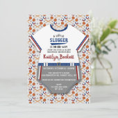 Moderne "Kleine Slagman" Babyborrel voor een Jonge Kaart (Staand voorkant)