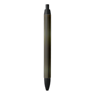Moderne, kleine zwarte Sjabloon Trendy Gold Inkt Pen