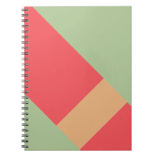 Moderne Kleurblok Geo 1 Notitieboek