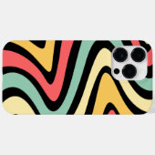 Moderne kleuren Case-Mate iPhone case (Achterkant (horizontaal))